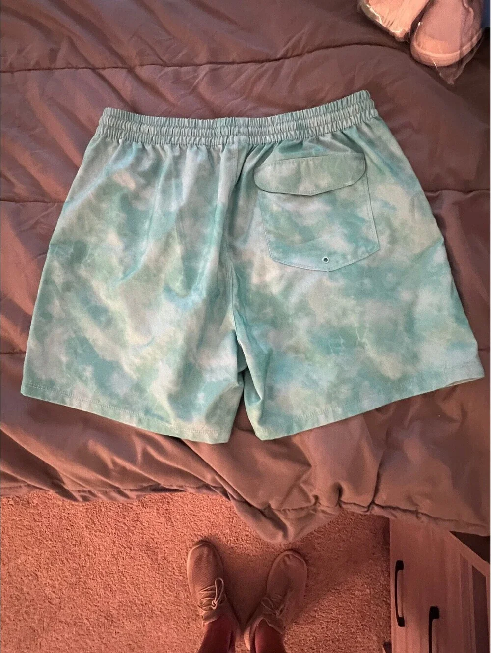 Hurley Men's Tie-Dye Swim Trunks with Elastic size XL